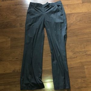 grey straight work pant